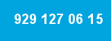 929 127 06 15
